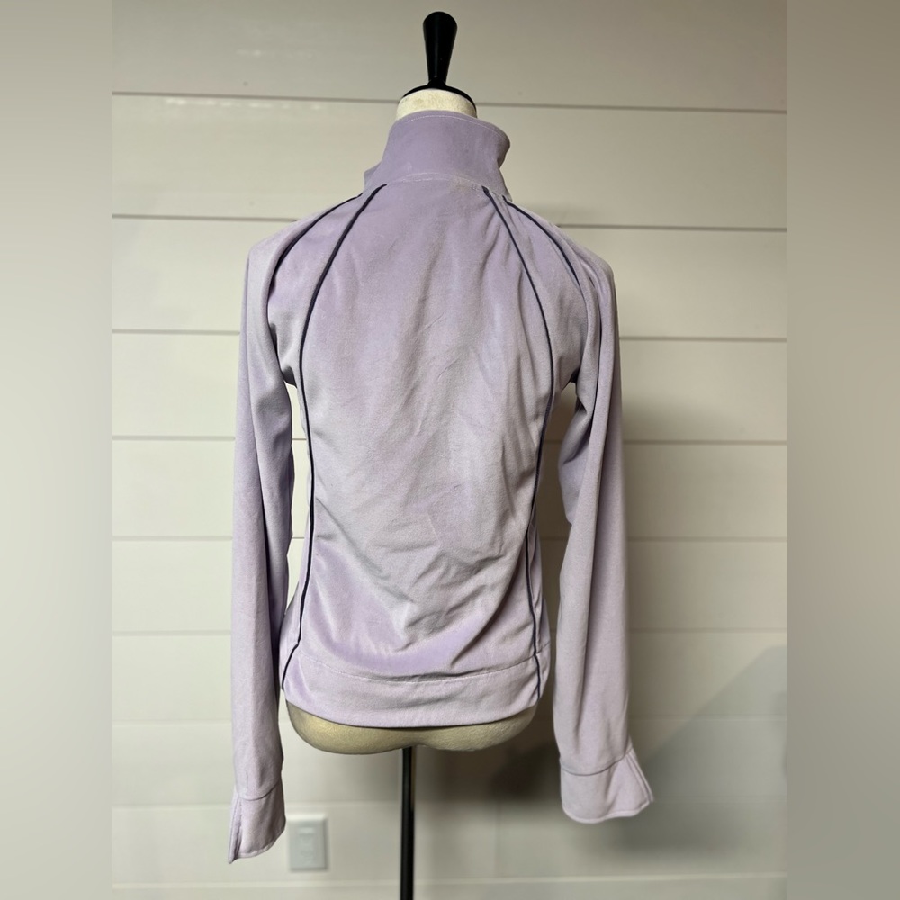 Split Velvet Light Jacket, Lilac, Medium - image 4